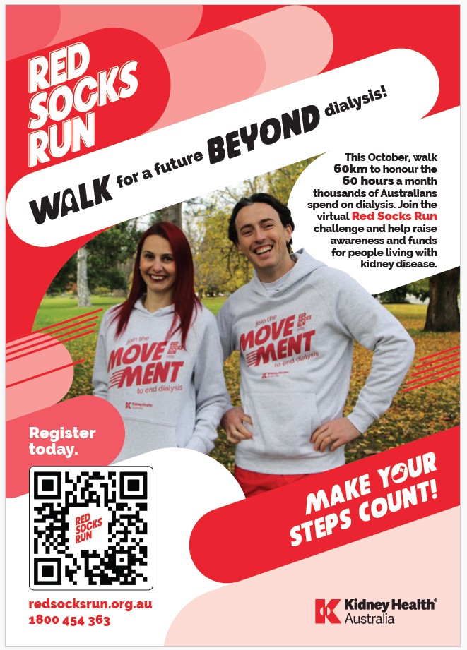 2025 Red Socks Run Poster